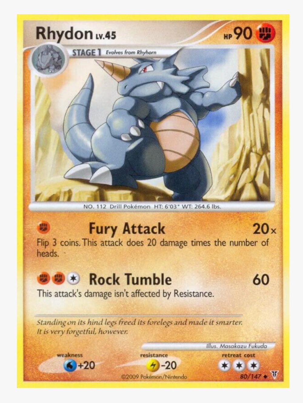 Rhydon Supreme Victors Pokemon Trading Card